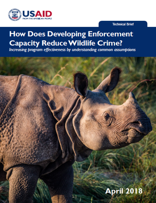 How Does Developing Enforcement Capacity Reduce Wildlife Crime?