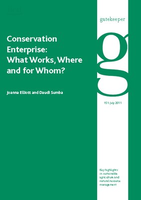 Conservation Enterprise: What Works, Where and for Whom?