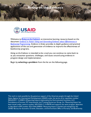 Americans with Disabilities Act Compliant Version of Acting on the Evidence