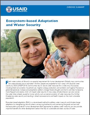 Evidence Summary: Ecosystem-based Adaptation and Water Security 