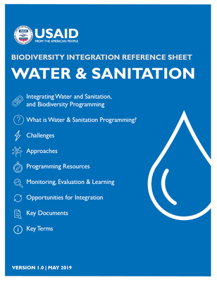 Water and Sanitation Reference Sheet