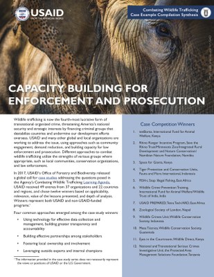 Synthesis of Lessons from the CWT Case Study Compilation