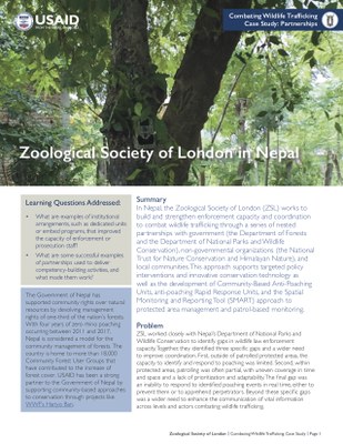 Zoological Society of London in Nepal
