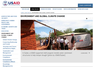 USAID Environment and Global Climate Change