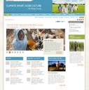 Possible page layout for Climate Smart Agriculture Working Group.