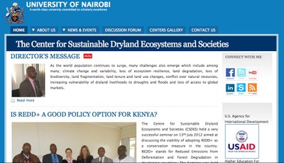 University of Nairobi: The Center for Sustainable Dryland Ecosystems and Societies 