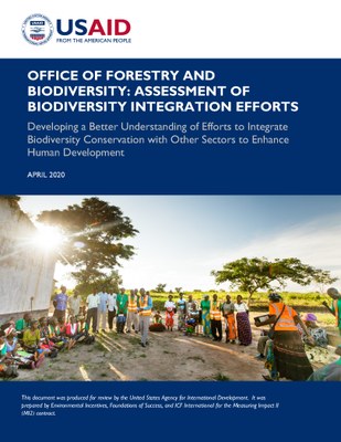 Office of Forestry and Biodiversity: Assessment of Biodiversity Integration Efforts