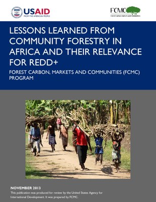 Lessons Learned from Community Forestry in Africa and Their Relevance for REDD+