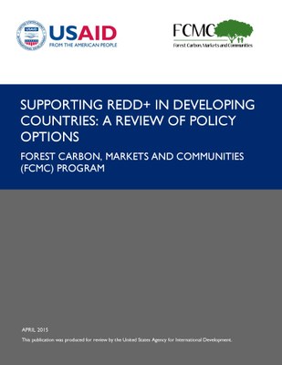Supporting REDD+ in Developing Countries: A Review of Policy Options