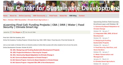 Final Call: CSDi Fall Academy, 2012