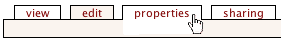 properties tab
