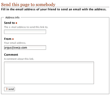 send this page to somebody